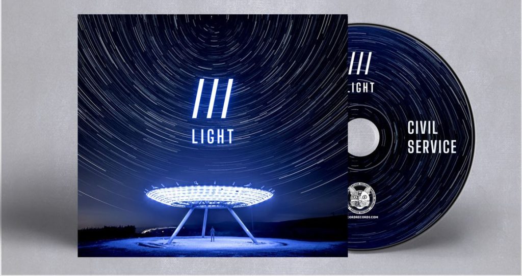 Civil Service band's album Light which is available on CD and download and features my Haslingden Halo astrophotography image