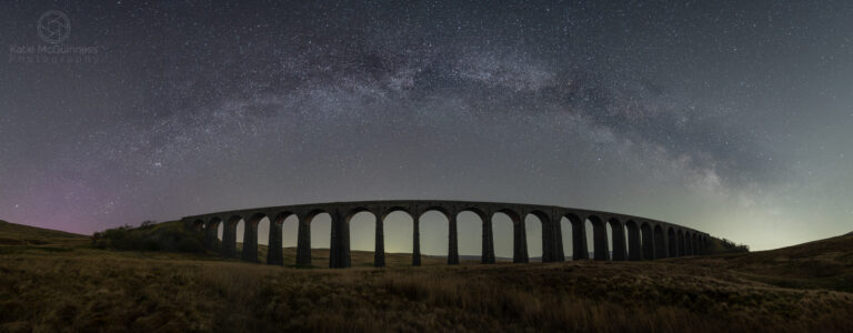 A milky way panorama